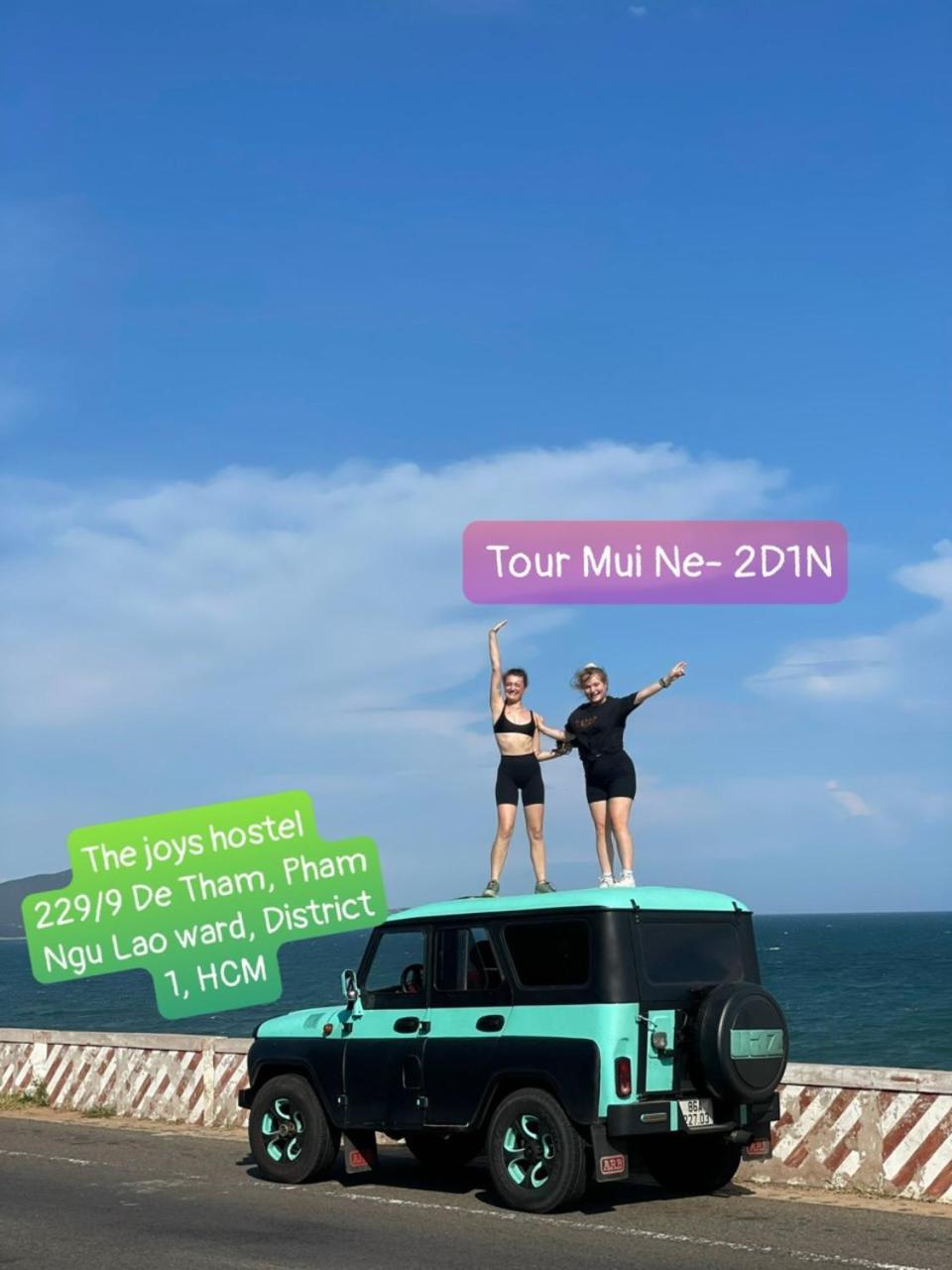 הו צ'י מין סיטי The Joys Hostel מראה חיצוני תמונה