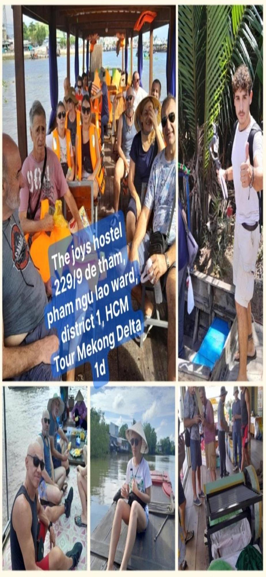 הו צ'י מין סיטי The Joys Hostel מראה חיצוני תמונה